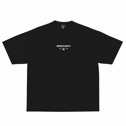 BLACK BRIGHT LIGHT TEE