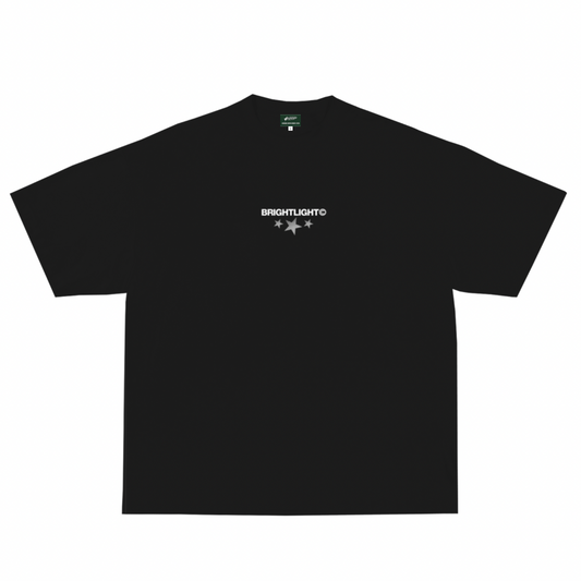 BLACK BRIGHT LIGHT TEE